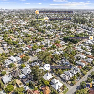 11 Station Street Bayswater WA 6053 - areal location guide image. Property for sale by Lay2 Real Estate - Mick Lay.