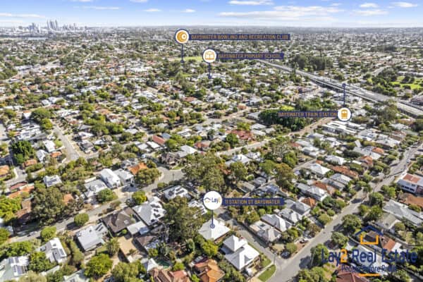 11 Station Street Bayswater WA 6053 - areal location guide image. Property for sale by Lay2 Real Estate - Mick Lay.