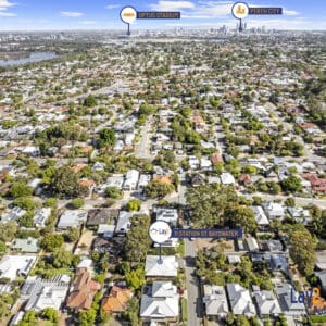 11 Station Street Bayswater WA 6053 - areal location guide image. Property for sale by Lay2 Real Estate - Mick Lay.