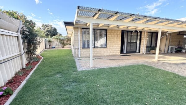 20 McWhae Gardens Bayswater. Backyard 2. Contact Mick Lay