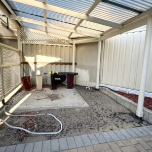 20 McWhae Gardens Bayswater. Backyard 5. Contact Mick Lay