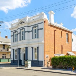 Alternative view of 147 Avon Terrace York WA 6302. Sea Change, Anyone? Circa 1889 Built Two Storey Bank.