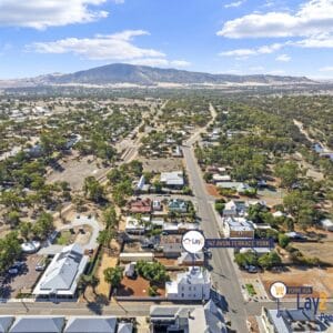 147 Avon Terrace York WA 6302. Ariel Photo.