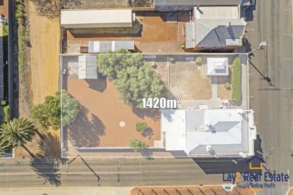 147 Avon Terrace York WA 6302. Overhead Photo.