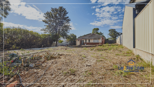 44 Cobden Street Bayswater WA 6053 for sale - rear of property image. For sale by lay2 Real Estate.
