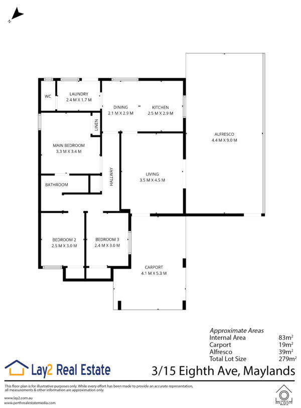 Three Bed Villa with Two Car Bays. Walk to Maylands Cafes and Train Station! - Image 25