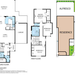 75B Ninth Ave Maylands WA 6051 floor plan image. Property for sale by Lay2 Real Estate.