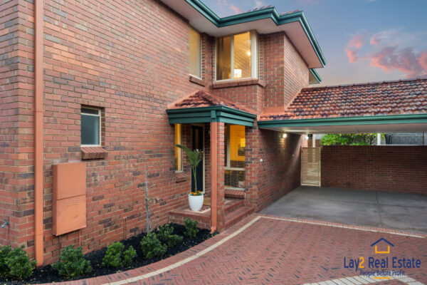 75B Ninth Avenue Maylands WA 6051 front of property image - home for sale by Lay2 Real Estate.