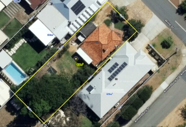 Aerial View 22 Milne Street Bayswater For Sale Lay2 Real Estate