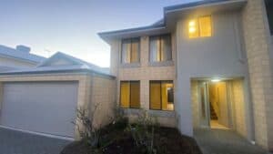 Three bedroom townhouse at 3-72 Caledonian Avenue Maylands for sale. Front of property image. Lay2 Real Estate.