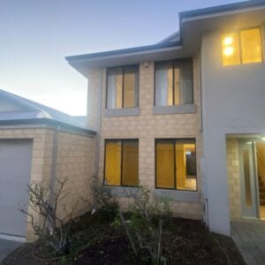 Three bedroom townhouse at 3-72 Caledonian Avenue Maylands for sale. Front of property image. Lay2 Real Estate.