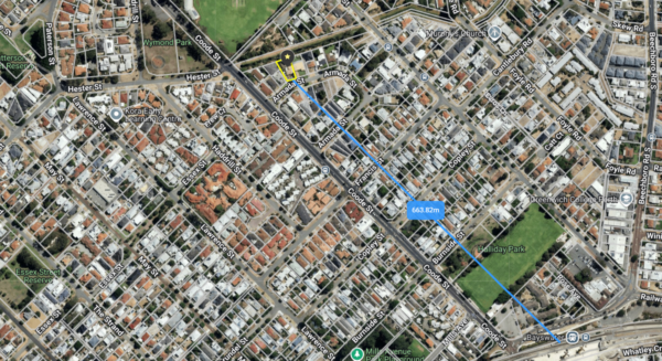 36 Armada St Bayswater WA - google maps image. Property for sale by Lay2 Real Estate.