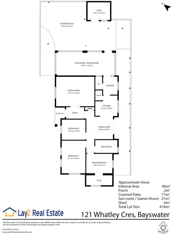 Just 250m to Bayswater Train Station - 121 Whatley Crescent Bayswater WA 6053 - Image 29