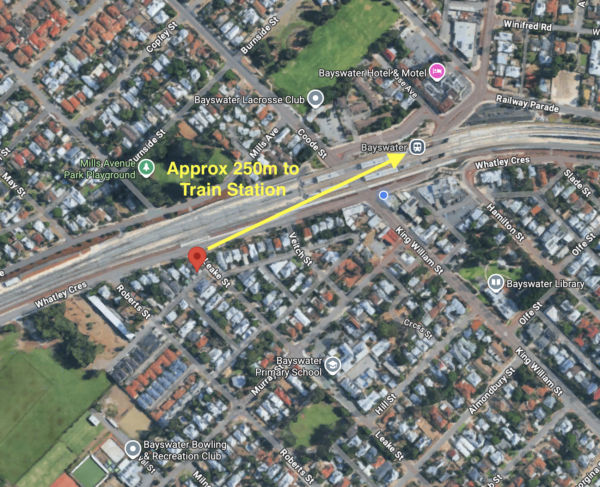 Just 250m to Bayswater Train Station - 121 Whatley Crescent Bayswater WA 6053 - Image 28