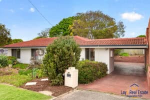Triplex potential block - 16 Cox Street Bayswater WA 6053 - front of property image. For sale by Lay2 Real Estate.
